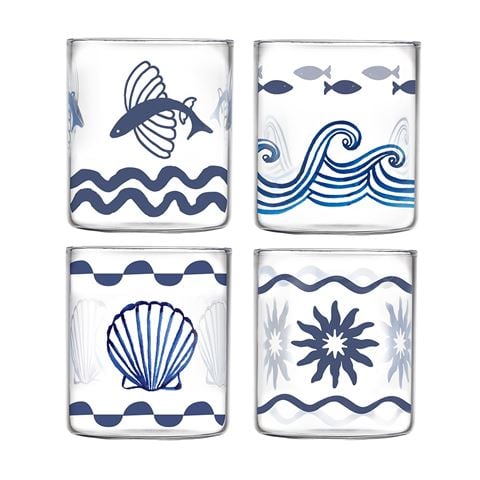 Porto Nautilus Tumbler 320ml Set 4pce - Peter's of Kensington
