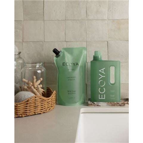 Ecoya - Wild Sage & Citrus Laundry Liquid Refill 1L