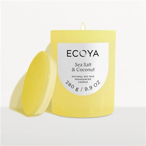 Ecoya - Sea Salt & Coconut Metro Candle 280g