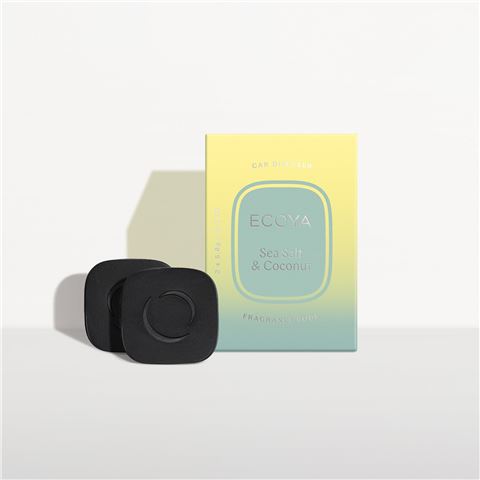 Ecoya Sea Salt & Coconut Car Diffuser Fragrance Pods - Peter's of Kensington