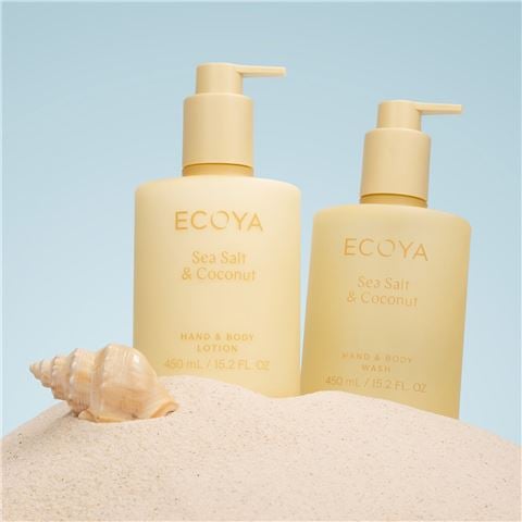 Ecoya - Sea Salt & Coconut Hand & Body Wash 450ml