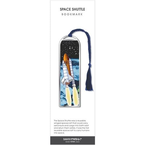 David Howell And Company - Space Shuttle Metal Bookmark