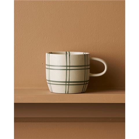 Robert Gordon Cat's Pyjamas Mug Green Linear - Peter's of Kensington