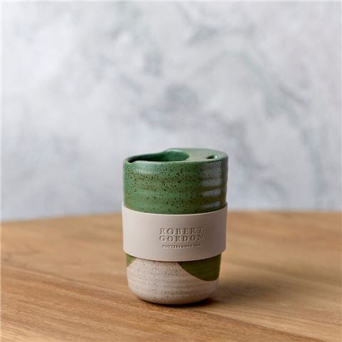 Robert Gordon - The Wanderer Travel Cup w/Band Green Dip 350ml