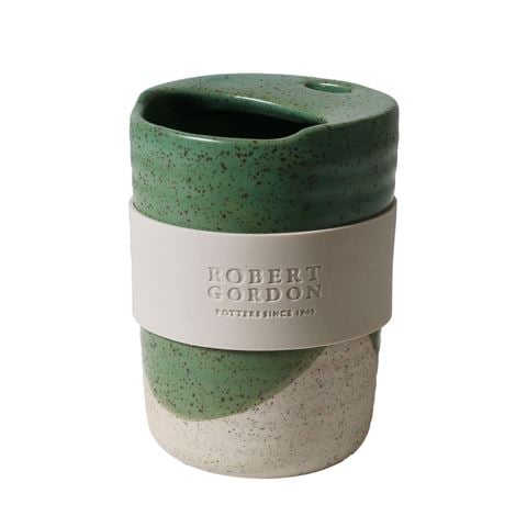 Robert Gordon - The Wanderer Travel Cup w/Band Green Dip 350ml