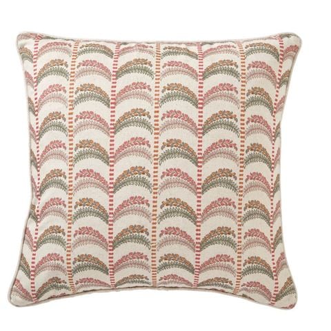 Paloma Royale Palm Cushion Rosewood 50x50cm - Peter's of Kensington