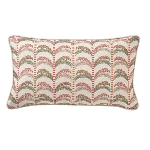 Paloma - Royale Palm Cushion Rosewood 30x50cm