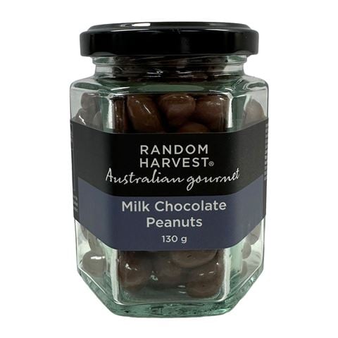 Random Harvest - Milk Chocolate Peanuts 130g