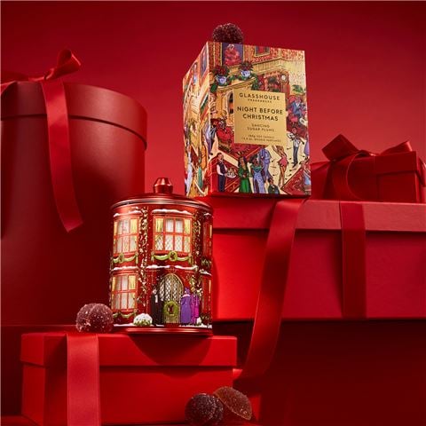 Glasshouse - Night Before Christmas Candle 380g