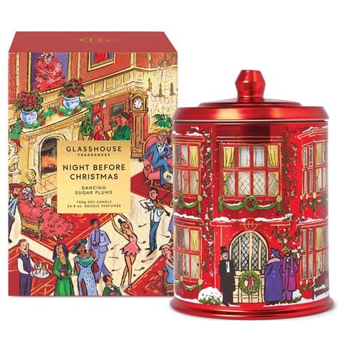 Glasshouse - Night Before Christmas Candle 760g