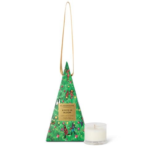 Glasshouse - Kyoto In Bloom Christmas Bauble Candle 30g
