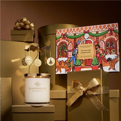 Glasshouse - Christmas Spinning Carousel Accessory