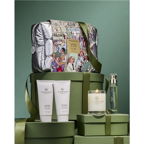 Glasshouse - Sunsets in Capri Fragrance Travel Set