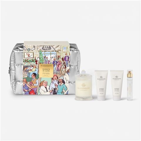 Glasshouse - Sunsets in Capri Fragrance Travel Set