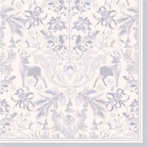 IHR Brimsley Lunch Napkins Silver Set 20pce - Peter's of Kensington