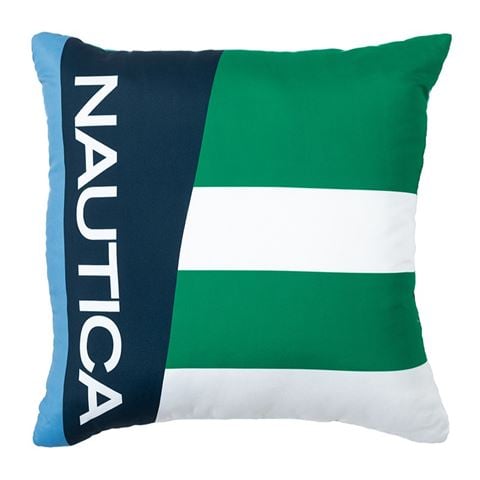 Nautica - Nautica Massimo Decorative Cushion Navy/Pepper Green