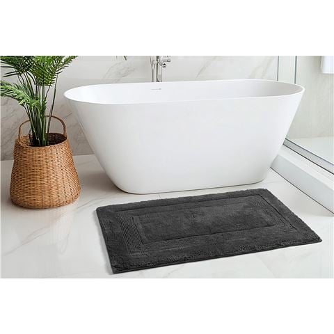 Nautica - Sandy Bay Bath Mat Charcoal