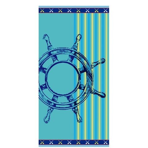 Rans - Double Jacquard Velour Beach Towel Wheel 86x160cm
