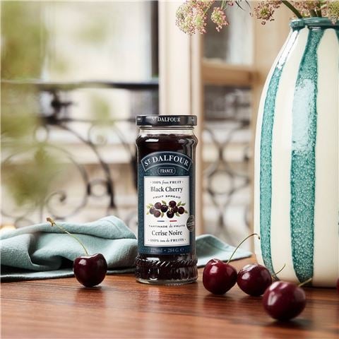 St.Dalfour - Black Cherry Fruit Spread 284g