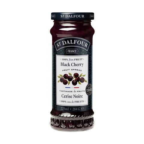 St.Dalfour - Black Cherry Fruit Spread 284g