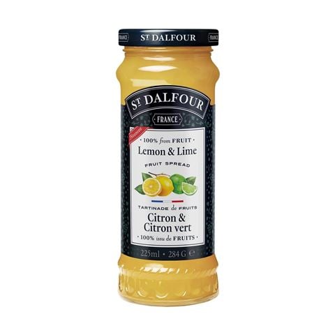 St.Dalfour Lemon & Lime Fruit Spread 284g - Peter's of Kensington