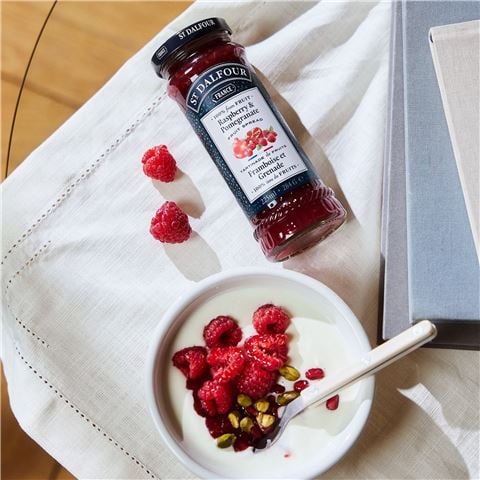 St.Dalfour Raspberry & Pomegranate Fruit Spread 284g - Peter's of Kensington