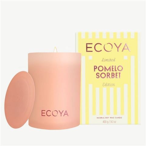 Ecoya Resort Collection Pomelo Sorbet Madison Candle 400g - Peter's of Kensington