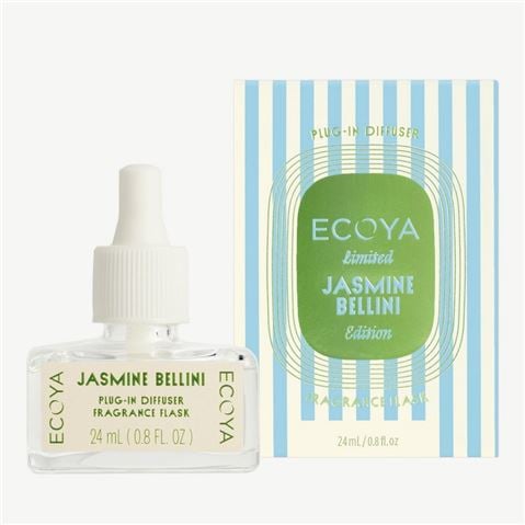 Ecoya Resort Collection Jasmine Bellini Plug-In Fragrance Flask 24ml - Peter's of Kensington