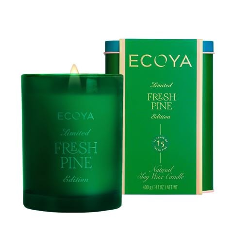 Ecoya - Holiday Collection Fresh Pine Madison Candle 400g