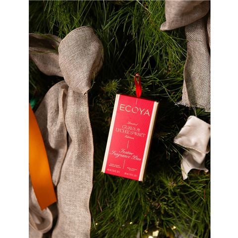 Ecoya Holiday Collection Festive Fragrance Duo Guava & Lychee Sorbet - Peter's of Kensington