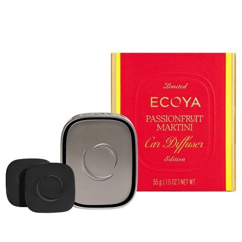 Ecoya Holiday Collection Car Diffuser Set Passionfruit Martini - Peter's of Kensington