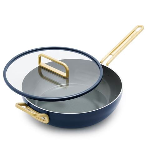 Greenpan Stanley Tucci Covered Stanley Pan Marino Blue 29cm/4.2L - Peter's of Kensington