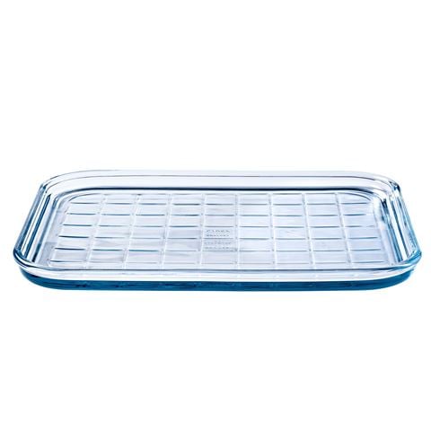 Pyrex Cook & Enjoy Borosilicate Glass Baking Tray 32x26cm - Peter's of Kensington