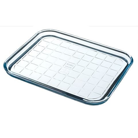 Pyrex Cook & Enjoy Borosilicate Glass Baking Tray 32x26cm - Peter's of Kensington