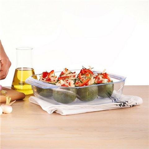 Pyrex Let's Share Borosilicate Glass Rectangle Roaster 3L - Peter's of Kensington