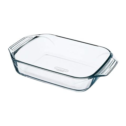 Pyrex Let's Share Borosilicate Glass Rectangle Roaster 3L - Peter's of Kensington