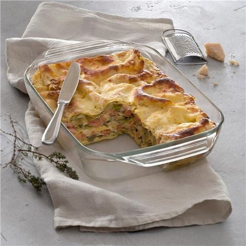Pyrex Let's Share Borosilicate Glass Rectangle Roaster 4L - Peter's of Kensington