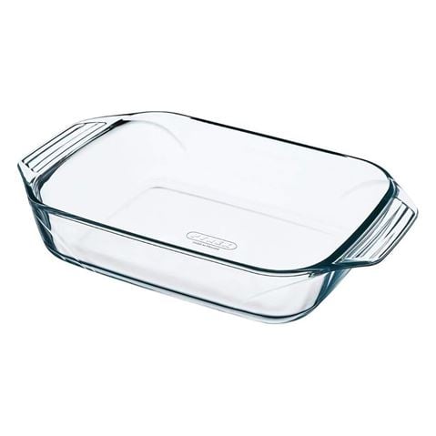 Pyrex Let's Share Borosilicate Glass Rectangle Roaster 4L - Peter's of Kensington