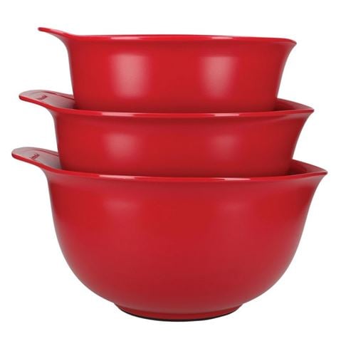 KitchenAid - Mixing Bowl Empire Red Set 3pce
