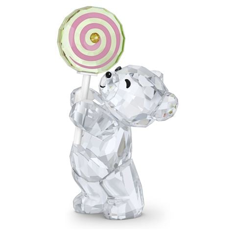 Swarovski Crystal - Kris Bear Sweet Lollipop Figurine