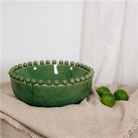 Mode Bauble XL Bowl Green 37cm - Peter's of Kensington