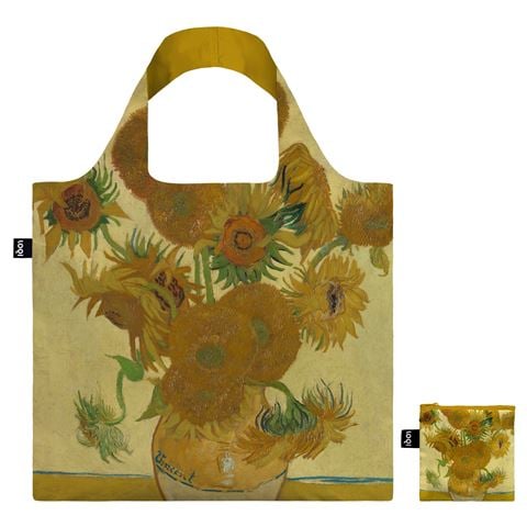 LOQI Vincent Van Gogh Sunflowers In A Vase Recycled Bag - Peter's of Kensington
