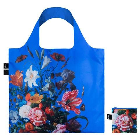 LOQI Jan Davidsz De Heem Vase Of Flowers Recycled Bag - Peter's of Kensington