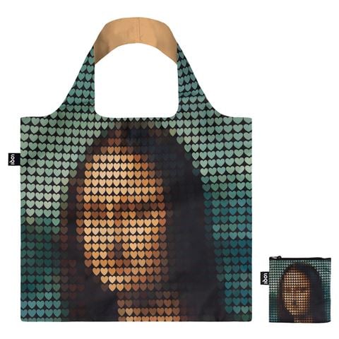 LOQI Pix And Love Mona Lisa Recycled Bag - Peter's of Kensington