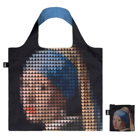 LOQI Pix And Love Girl with a Pearl Earring Recycled Bag - Peter's of Kensington