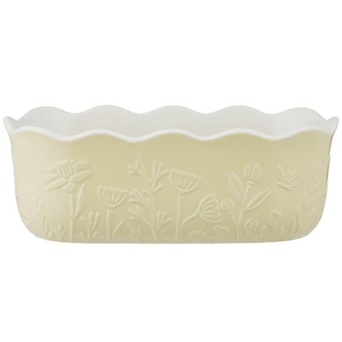 Mason Cash In The Meadow Loaf Pan Yellow 22.5cm/1.1L - Peter's of Kensington