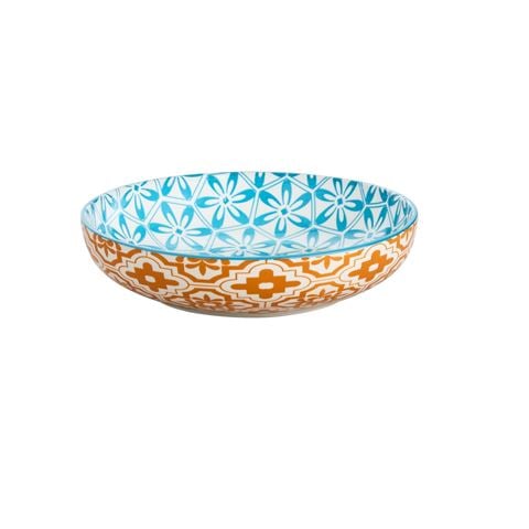 Wilkie Bros Pasta Bowl Summer Aqua - Peter's of Kensington
