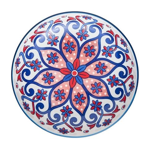 Wilkie Bros Pasta Bowl Mediterranean Flower - Peter's of Kensington