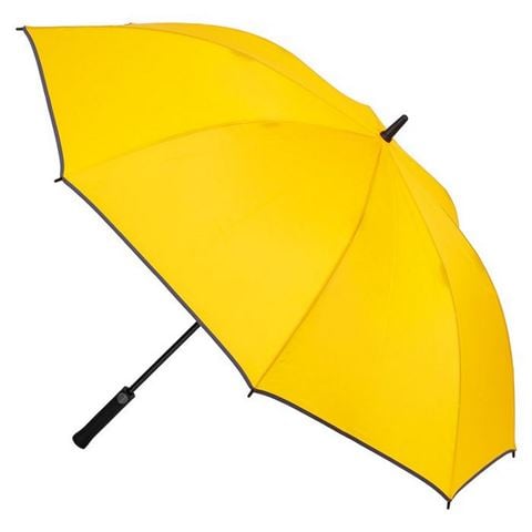 Clifton - Hi-Vis Windproof Auto Open Golf Umbrella Yellow