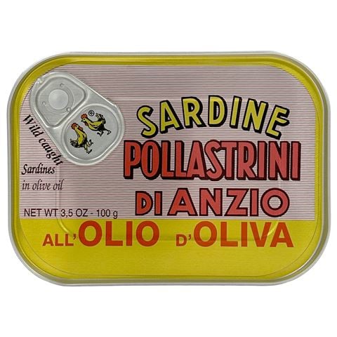 Pollastrini - Sardines In Olive Oil 100g